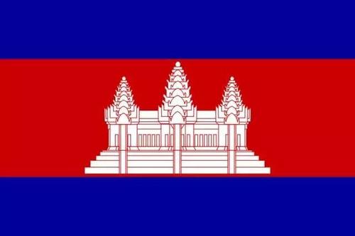 柬埔寨國旗-柬埔寨國旗國徽圖片及含義  第1張