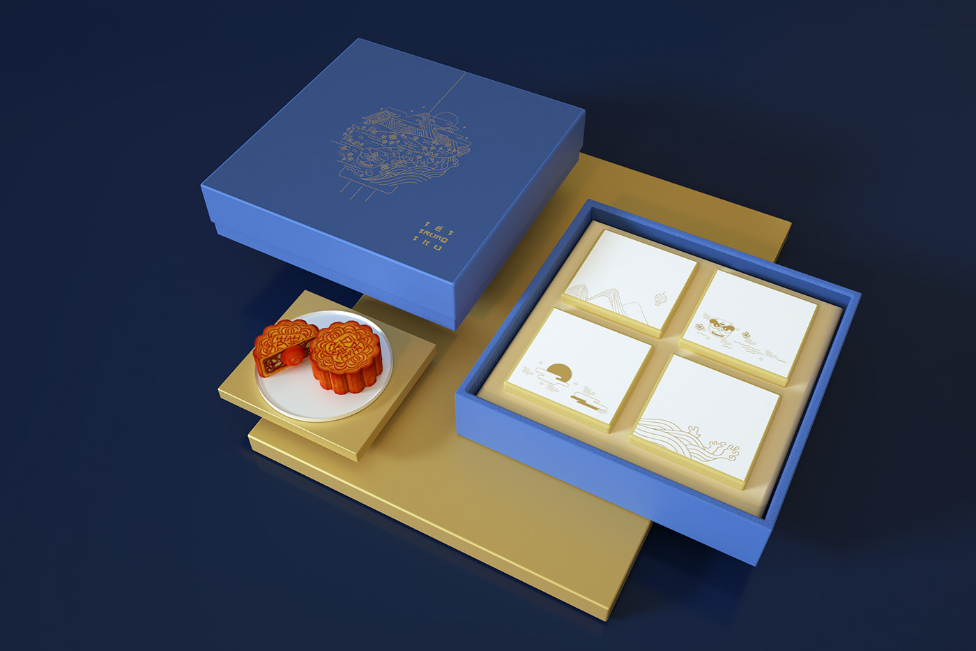 金九月餅包裝盒特點  第7張